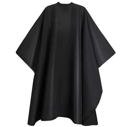64" x 56" Waterproof Barber Cape for Men ? Adjustable Neck Salon Cape ? Professional Haircut Supplies