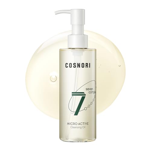 COSNORI 7-Oil Cleansing Oil – Korean Vegan Makeup Remover, 6.7oz