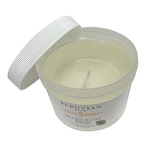 Braid, Loc, and Edge Gel for Relaxed & Natural Hair (EXTRA HOLD), 8 oz. (Rosemary)