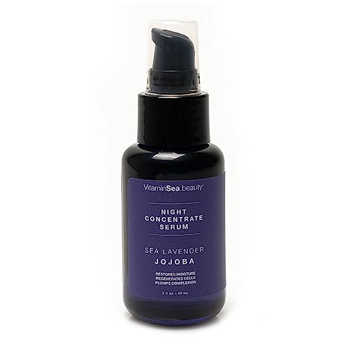 Night Serum Concentrate with Sea Lavender & Jojoba by Vitamins and Sea beauty
