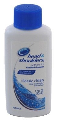 Head and Shoulders Classic Clean Dandruff Shampoo 1.7 Ounce (Pack of 12)