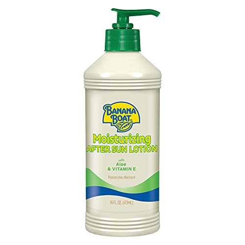 Banana Boat Moisturizing After Sun Lotion with Aloe, 16 Fl Oz