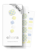ohora Semi-Cured Gel Nail Strips 30pc Marble Soda