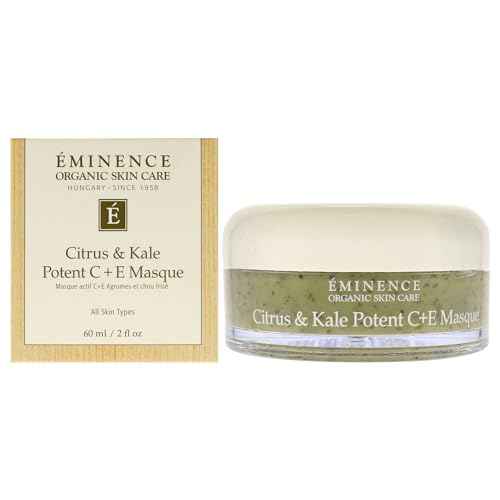 Eminence Organic Skincare Citrus & kale potent c + e masque 2oz, 2 Ounce