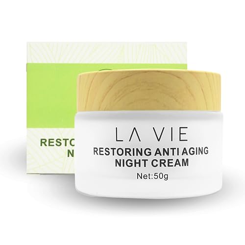 La Vie Anti-Aging Night Cream ? Night Cream for Women Anti-Aging with Niacinamides, Hyaluronic Acid - Retinol Moisturizer Against Wrinkles ? 1.7Fl Oz