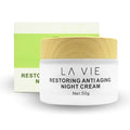 La Vie Anti-Aging Night Cream ? Night Cream for Women Anti-Aging with Niacinamides, Hyaluronic Acid - Retinol Moisturizer Against Wrinkles ? 1.7Fl Oz