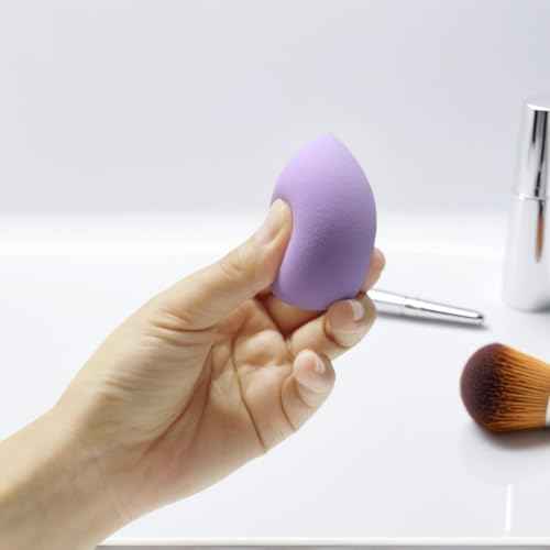 6PCS makeup Sponge Set Latex Free and High-definition Set of makeup Wonder blender For Powder Cream and Liquid, Super Soft Wonder Beauty Cosmetic Dry & Wet Multi-Use