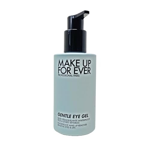Make Up For Ever Gentle Eye Gel Waterproof Make Up Remover Sensitive Eyes & Lips (125 ml / 4.39 Fl Oz)
