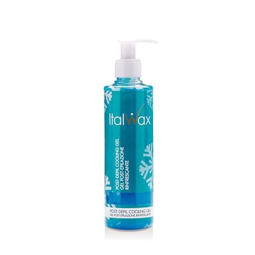 Italwax After Wax Care Lotion - 250ml / 8.45fl.oz - Cooling Gel - Menthol - Moisturizing and removing waxing residues