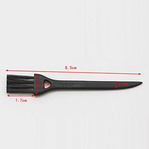 20 Pieces Replacement Electric Shaver Razor Cleaning Brushes Keyboard Brush Coffee Grinder Brushes Small Household Appliance Cleaning Brush Kits Black
