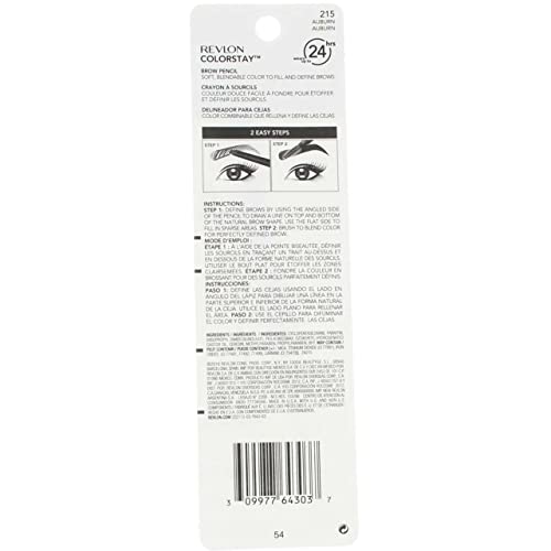 Revlon Colorstay Brow Pencil Auburn 0.012oz