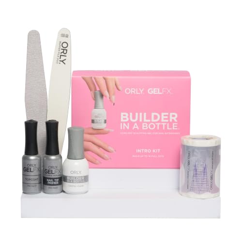 Orly GelFX Builder in a Bottle Nail Extension Kit - Sculpting Gel, Primer & Topcoat