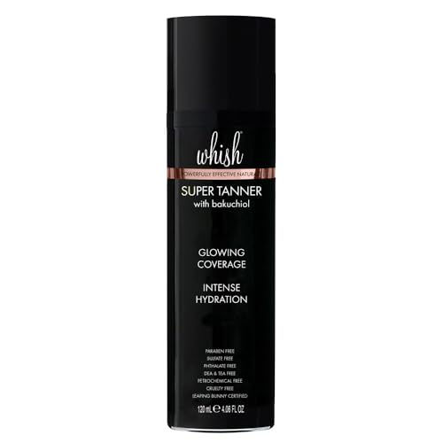 Whish Super Tanner with Bakuchiol, 4.06oz