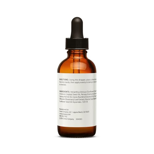 Cremo Beard Oil, Revitalizing Cedar Forest, 1 fl oz - Restore Natural Moisture and Soften Your Beard To Help Relieve Beard Itch
