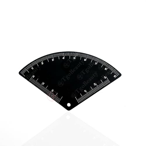 Aluminum Eyebrow Ruler Stencil - Microblading Mapping Tool