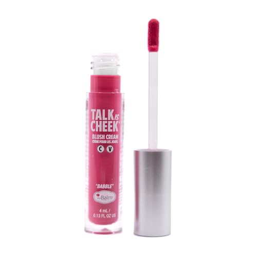 theBalm Talk is Cheek Blush Cream - Babble Shade