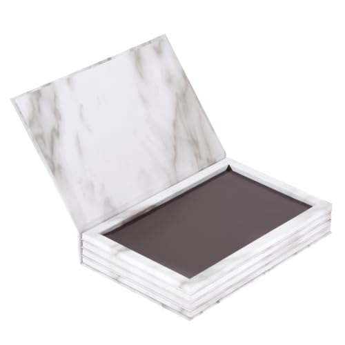 Allwon 4-Layer Magnetic Makeup Palette White Marble