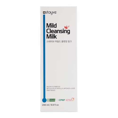 Stayve Mild Cleansing Milk by Evie Korea - Professional Skincare Cleanser - 290ml