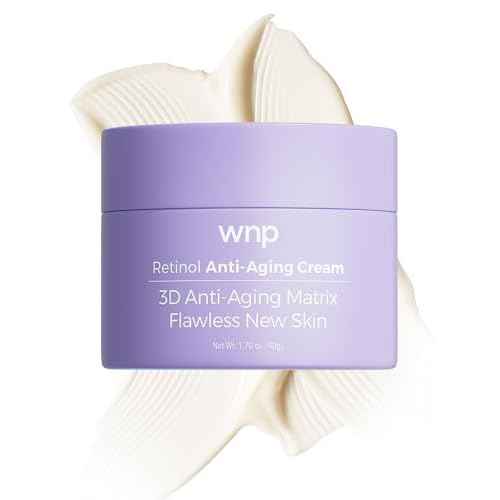 WNP Gentle Retinol Cream for Sensitive Skin, 10¡¿Deep Transdermal Night Cream Anti-Aging Face & Neck Moisturizer with Ceramides, Peptides, Pro-Xylane, Wrinkle Cream for Fine Lines, Firming, Hydrating