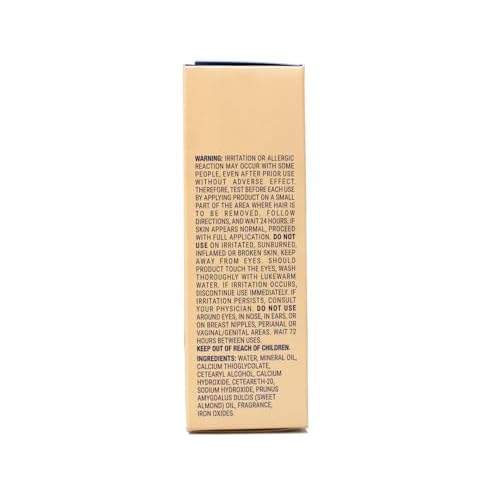 Nair Hair Removal Cream for Face with Special Moisturizers, 2-Ounce Bottles (Pack of 4)