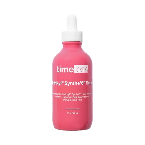 Timeless Skin Care Matrixyl Synthe¡¯6 Serum - Face Serum for Skin Care - with Hyaluronic Acid for Hydration - 4 oz