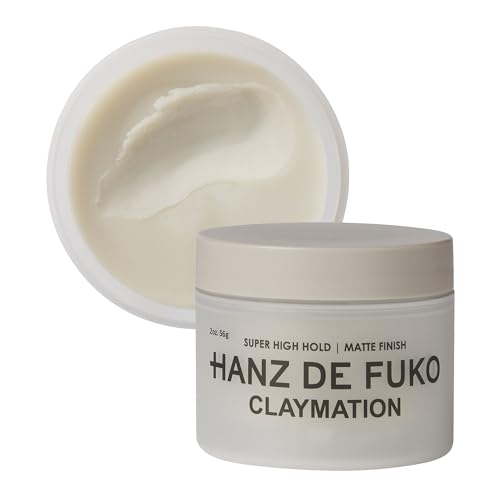 Hanz de Fuko Claymation Hair Clay – 2 oz Matte Finish