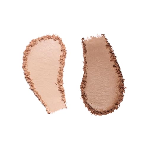 Essence Contouring Duo Palette - Matte Finish, Brown, Palette Container