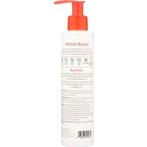 Derma E Anti-Wrinkle Cleanser ? Anti-Aging Face Wash with Glycolic Acid and Vitamin A ? Gentle Cleansing and Exfoliating Facial Wash Removes Makeup, Oil and Impurities, 6 oz