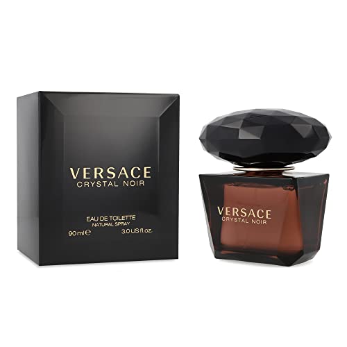 Versace Crystal Noir Eau de Toilette Perfume Spray for Women - 3 oz