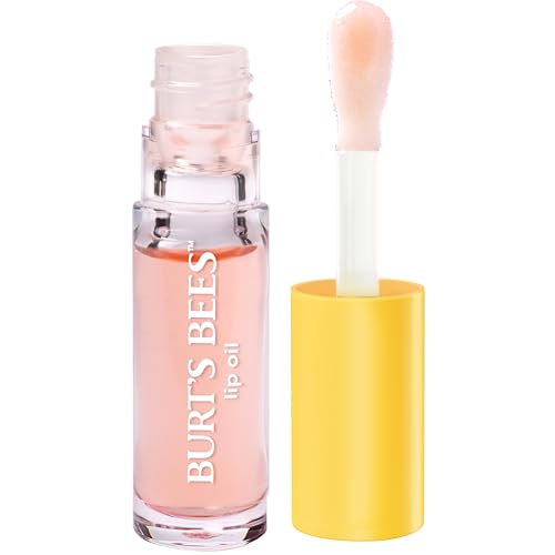 Burt's Bees Lip Oil Clear Day 0.15 oz - Hydrating Natural Lip Moisturizer