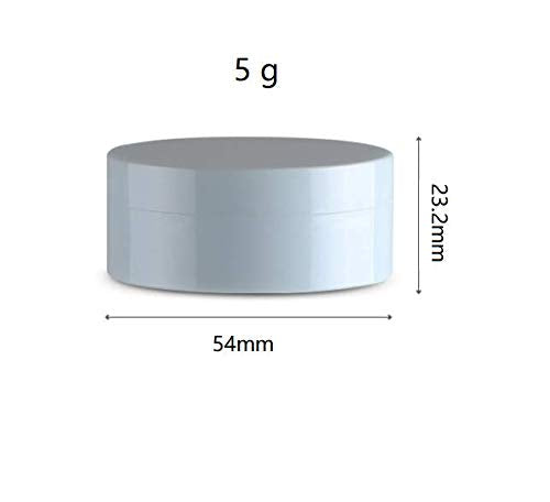 3-Piece 5ml Loose Powder Container with Sifter & Lid