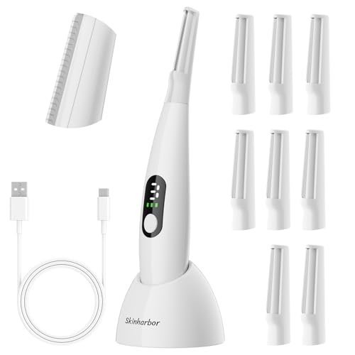 Sonic Dermaplane Razor for Women - 3 Speed Facial Hair Removal