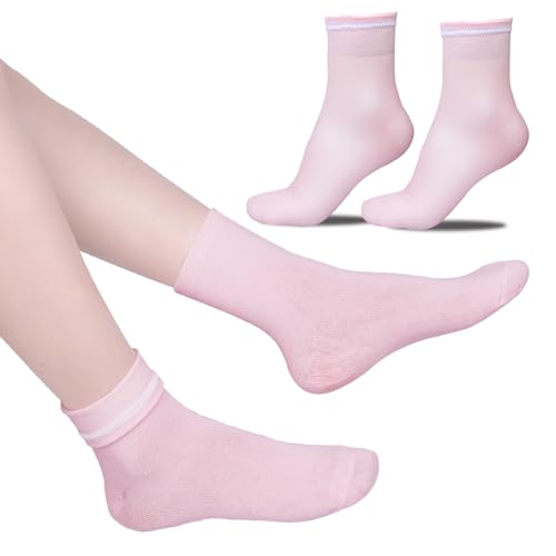 Moisturizing Gel Socks for Soft, Cracked Feet - Reusable Foot Care