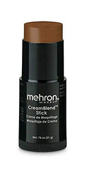 Mehron CreamBlend Stick Foundation - Light Ebony