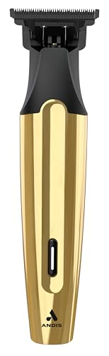 Andis Insight Slim Cordless Hair Trimmer Kit, 9-Piece, Gold