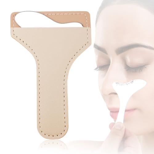 Gosknor Stainless Steel Eyeliner Stencil with Leather Case