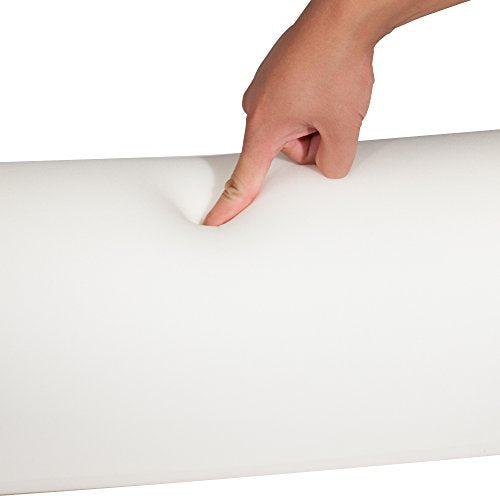 Master Massage 9" x 26" Semi-Round Massage Bolster Pillow - Burgundy
