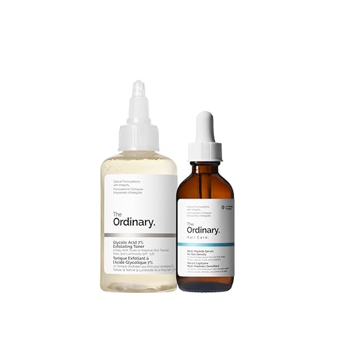 Hair & Scalp Collection Set - Glycolic Acid Toner + Peptide Serum