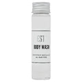 World Amenities EST. Body Wash with Grapefruit-Bergamot Fragrance, Biodegradable/Recyclable Bottle with Screw Top, 1.41oz / 40ml, Pack of 48