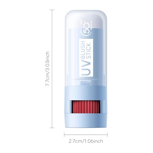 SPF 50 Blush Stick for Lips & Cheeks - Multi-Color Balm
