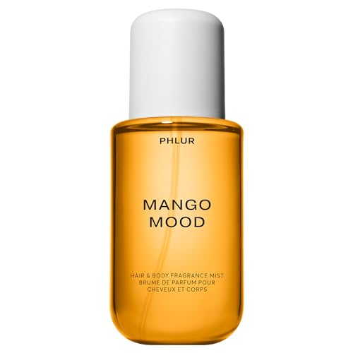 PHLUR Mango Mood Body Mist - Tropical Hair & Body Spray 8 Fl Oz