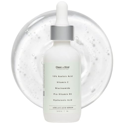 Azelaic Acid Serum with Niacinamide & Vitamin C ? Brightens Dark Spots, Reduces Redness, Helps Clear Acne Marks, Calms Sensitive Skin ? Lightweight Facial Serum