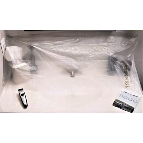 Disposable Beard Hair Catcher for Men - Sink Cover for Shaving & Trimming, Beard Bib Sub, Best Gifts for Men, Men's Grooming, Non-Stick Adhesives, Oxo-Biodegradable & Plant-Based Materials