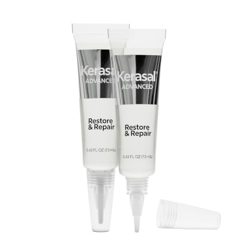 Kerasal Restore & Repair Nail Care Brush - Damaged Nail Treatment, 0.43 oz