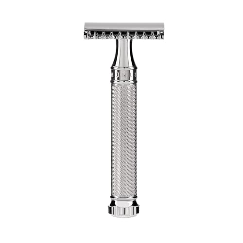 M?HLE R41 TWIST Safety Shaving Razor - Open Comb Design for Wet Shaving
