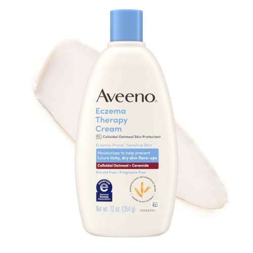 Aveeno Eczema Therapy Daily Moisturizing Body Cream 12 oz Fragrance-Free