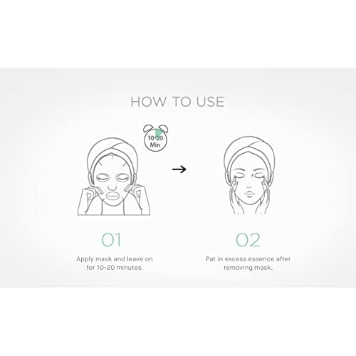 JAYJUN Hyaluronic Acid Hydrating Mask (10 Sheets) - 8-Layer Moisture Technology for Deep Hydration & Revitalization
