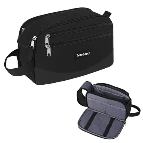 Waterproof Travel Toiletry Bag for Men - Dopp Kit Organizer