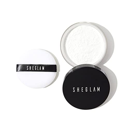 Sheglam Baked Glow Translucent Setting Powder - Oil Control, Face Makeup
