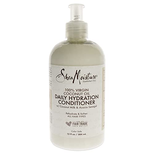 Shea Moisture 100 Percent Virgin Coconut Oil Daily Hydration Conditioner for Unisex - 13 oz Conditioner